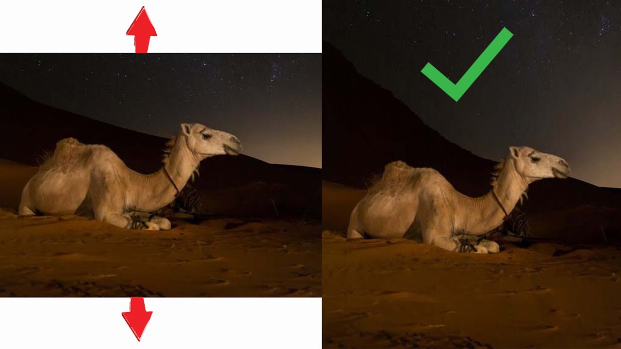 Enlarge The Background Without Distorting The Photo YouTube