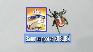 Ванилин от клещей: растворы с водкой и водой показали неоднозначные результаты