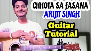 Chota sa fasana - Arijit singh - Easy guitar chord lesson, Beginner guitar tutorial