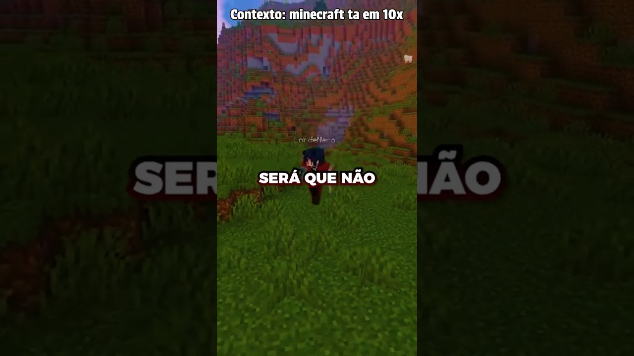 E se o MINECRAFT ficasse 10x mais rapido?