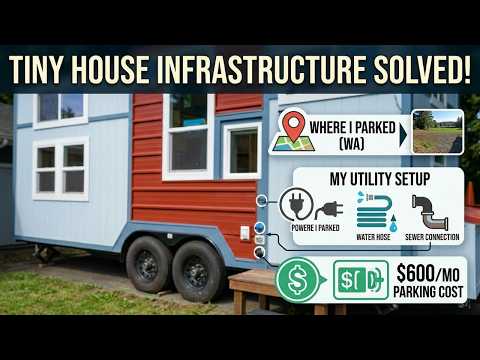 Tiny House Infrastructure | Land, Parking, Utilities - How I Did It!