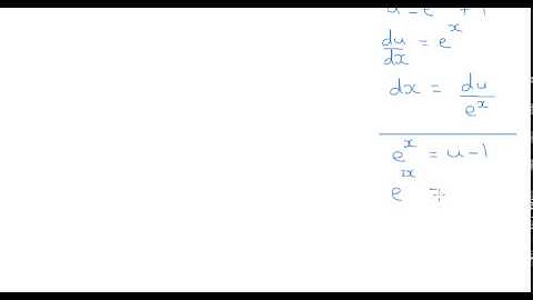 OCR Core 4 June 2006 q6i - A2 - Maths - Integration by Substitution