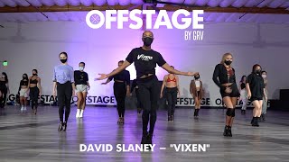 David Slaney heels choreography to “Vixen” by Miguel at Offstage Dance Studio