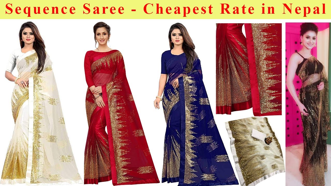 Simply Splendid an Intricately Crafted Saree Style Gown with Cape & Belt