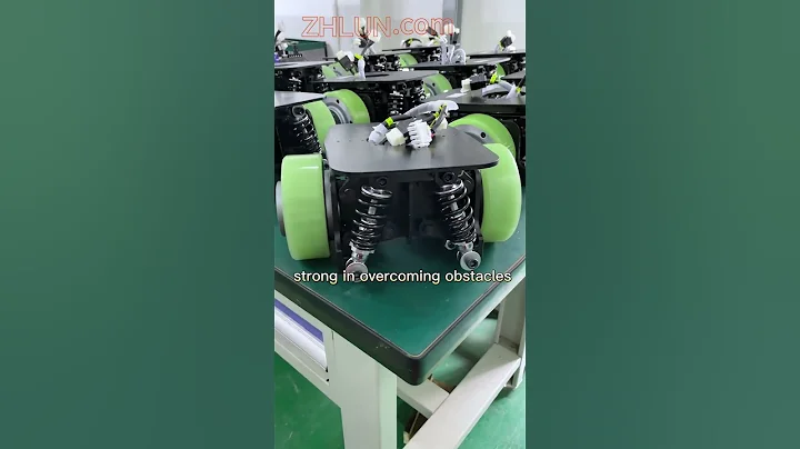 Wisdom Wheel shock-absorbing differential steering drive wheel #drive #robot #automatic#factory #agv
