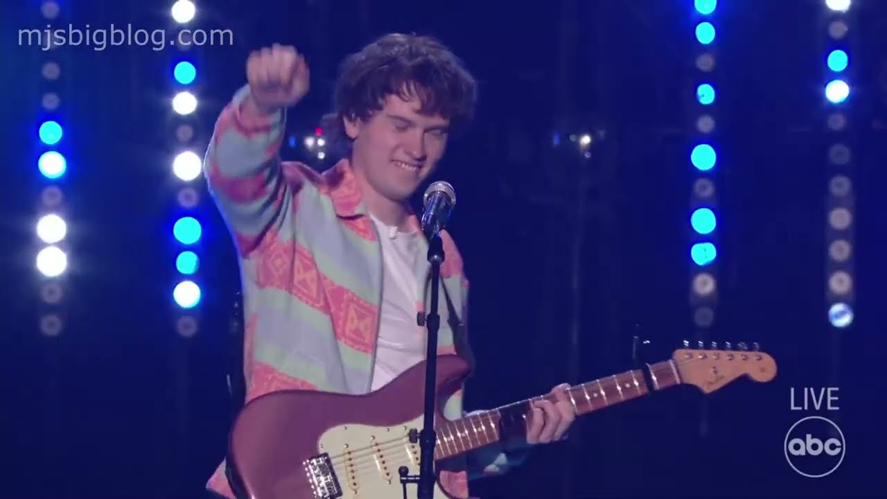 American Idol 2022 Top 14 Reveal   Fritz Hager - Golden by Harry Styles