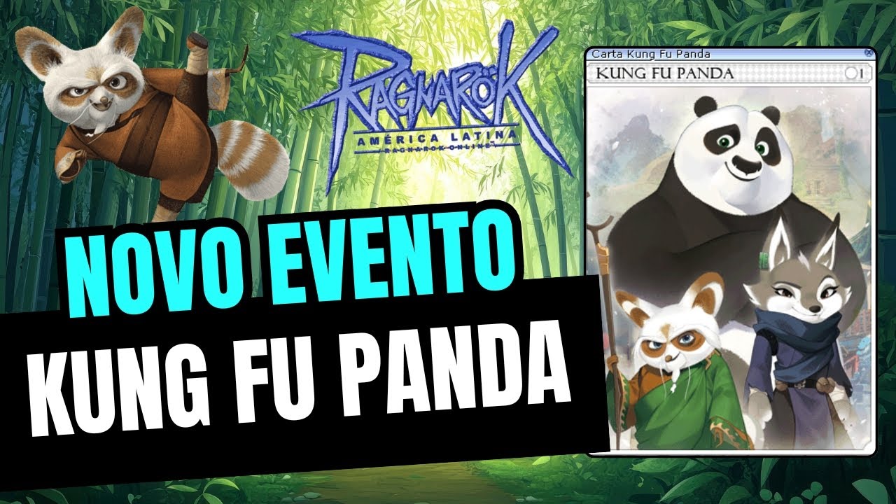 NOVO EVENTO Kung Fu Panda no RAGNAROK LATAM! 🐼🔥 - Tudo sobre o evento e ...