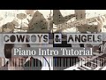 Cowboys and Angels (George Michael) - Piano Intro Tutorial