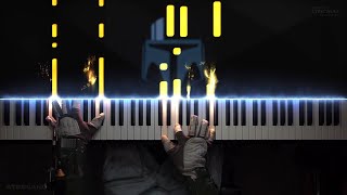 The Mandalorian - Star Wars (Piano Cover) [Intermediate] видео