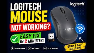 How to Fix Logitech Mouse Not Working on Windows (100% Working)