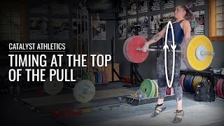 Timing at the Top of the Snatch & Clean