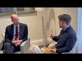 PRINCE WILLIAM listens to men's mental health stories at NEW Birmingham facility