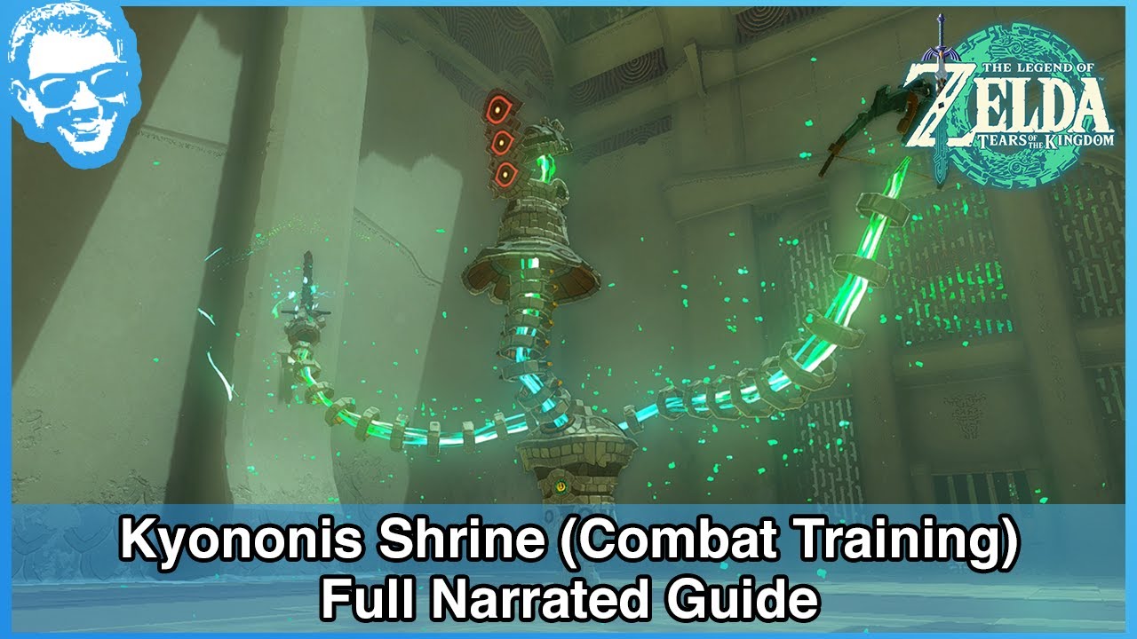 Kyononis Shrine (Combat Training) - Full Narrated Guide - Tears of the Kingdom
