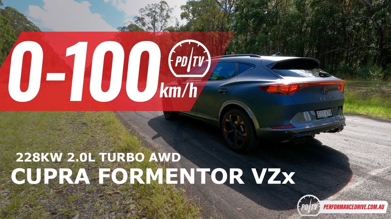 2023 Cupra Formentor VZx 0-100km/h & engine sound 