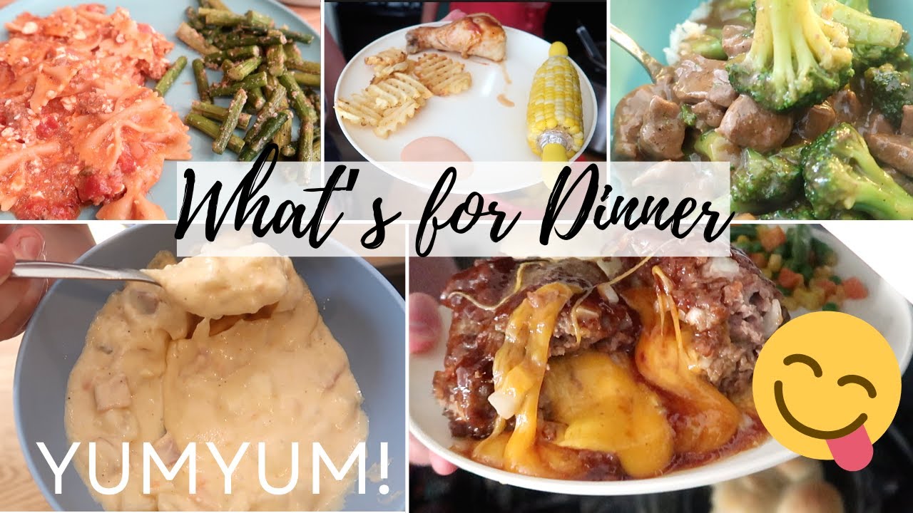 What s For DINNER 5 Easy Dinner Ideas DELICIOUS YumYum YouTube what-s-for-dinner-5-easy-dinner-ideas-delicious-yumyum-youtube