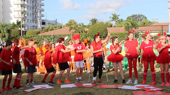 Rosarian Middle School Field Day 2018 - Red Team Cheer