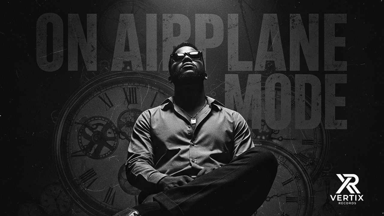 On Airplane Mode ♪ - Vertix Records (Feat Xeik Moss) - Lyrics (Visualizer)