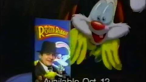 Who Framed Roger Rabbit - VHS release - Commerical - 1989