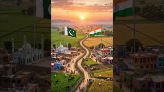 Ai animated series Pakistan and India border