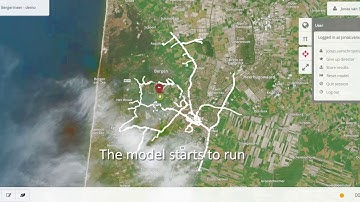 3Di live site Rain Simulation