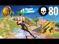 80 Elimination Solo Squads Wins Full Gameplay (Fortnite Chapter 5)