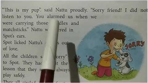 Class 2,English Reader, Chapter 2 lecture 3 Spot, our hero