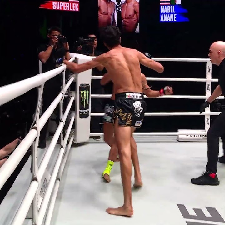 SHOCKING MOMENT 🤯 When Nabil Anane rocked Superlek!