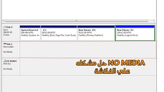 حل مشكلة no media علي الفلاشة usb وعدم ظهورها علي الكمبيوتر screenshot 4