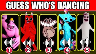 Guess Who Is Dancing? | Garten Of Banan 4 | Monster HUNKY JAKE, CHAMATAKI, SMILEY MILEY