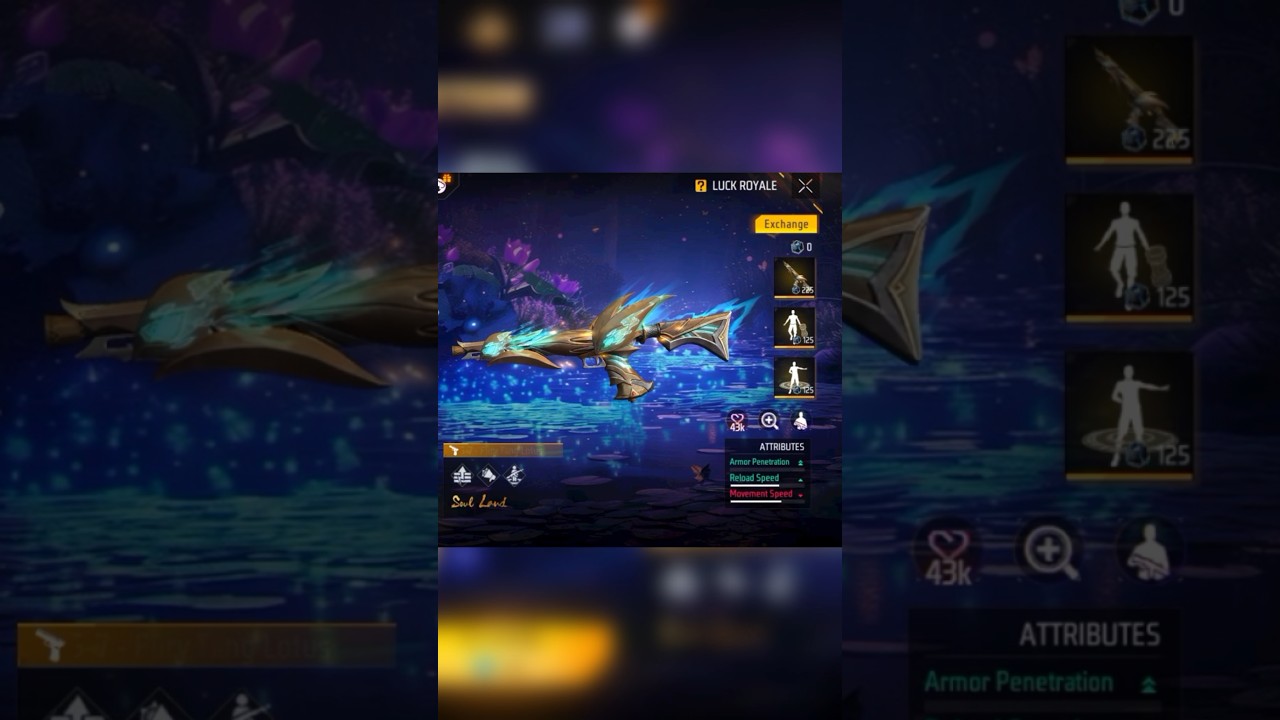 FREE  FIRE NEW GUN MAG-7 SKIN 2025 