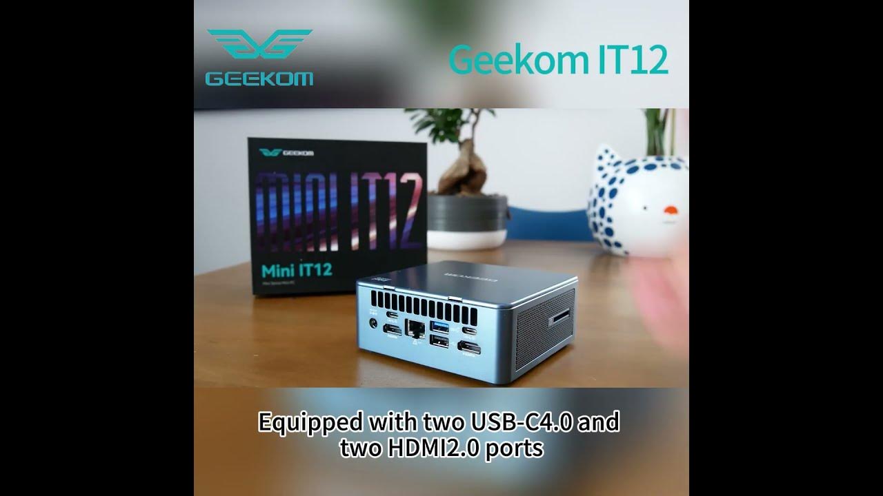 Two SSD Slots Are Provided in the GEEKOM Mini IT12 - How To Install SSD in  GEEKOM Mini T12? 