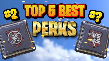 Top 5 Best Perks in COD Mobile... #1 will shock you!
