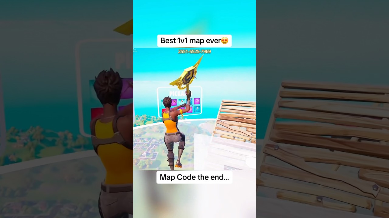 The most ADVANCED 1v1 map!🤯