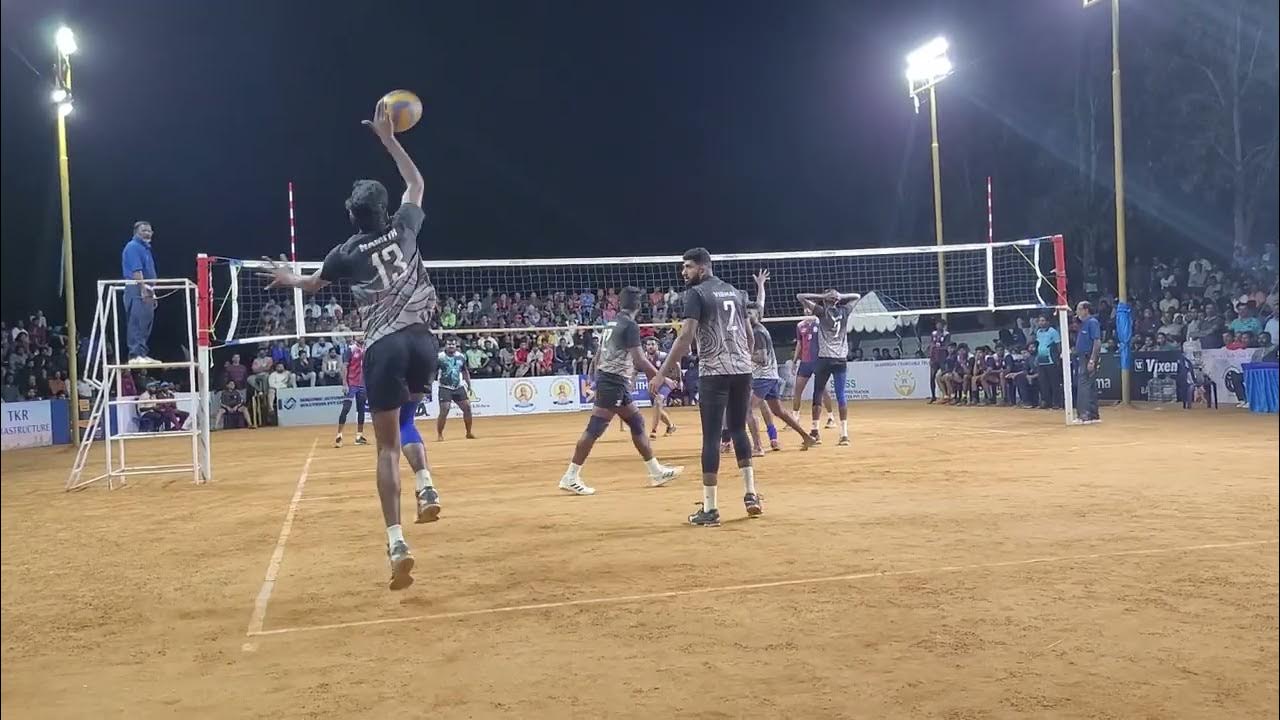 Ballari V/S Bangalore Set01 25th Senior State Volleyball Match Mysore YouTube