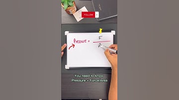 Maths Formulas You Need To Know! Pressure = ? #educational #formula #maths #fyp #lifehack
