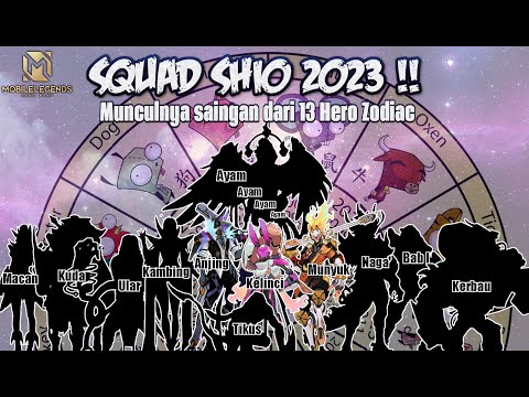 12 HERO YANG AKAN MENJADI SAINGAN SQUAD ZODIAC !! SQUAD SHIO 2023 @OrrySpot