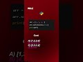 🔥 99% Beginners Get This Python Output Wrong! 😱 | Python Interview Question #coding #python