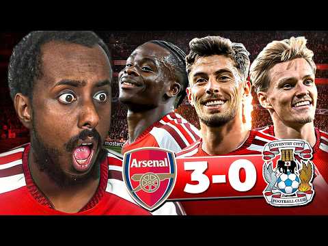 ARSENAL IS WINNING THE PREMIER LEAGUE AGAIN! Arsenal 3-0 Coventry