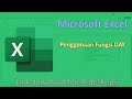Penggunaan Fungsi DAY pada Microsoft Excel