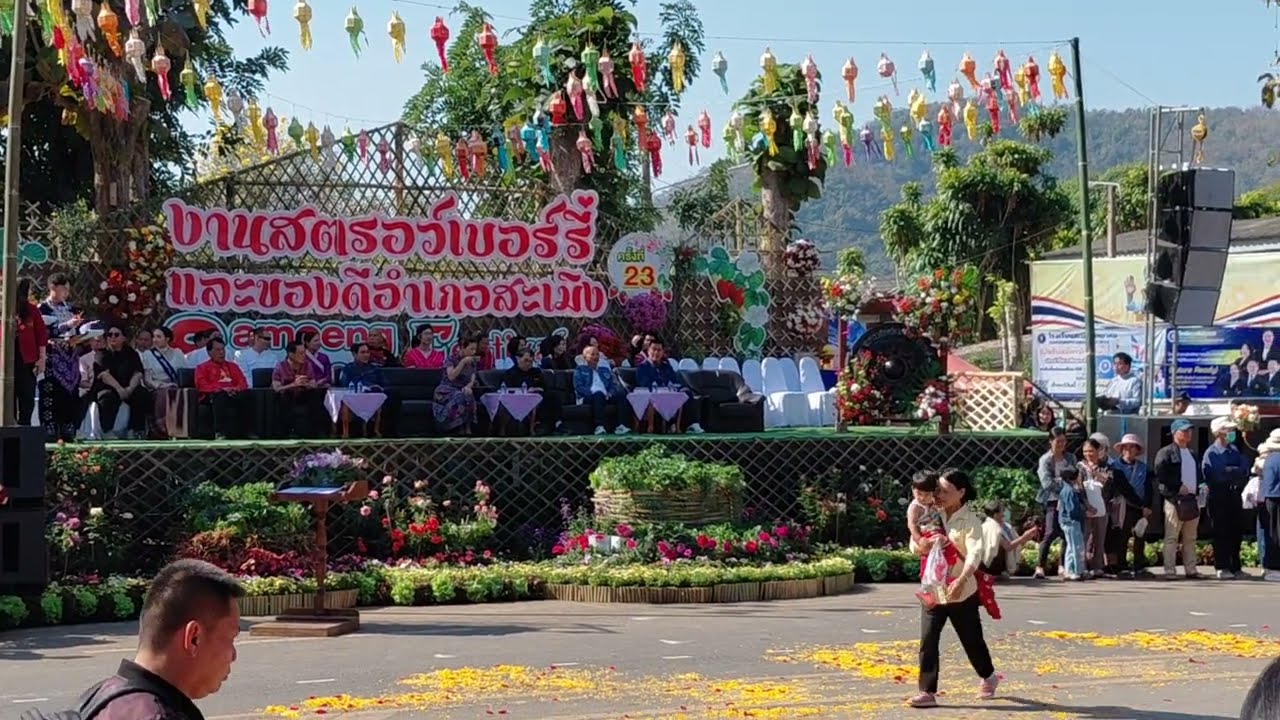 งานสตรอว์เบอร์รี่และของดีอ.สะเมิง