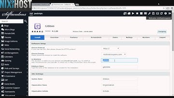 Installing Gibbon with Softaculous in cPanel