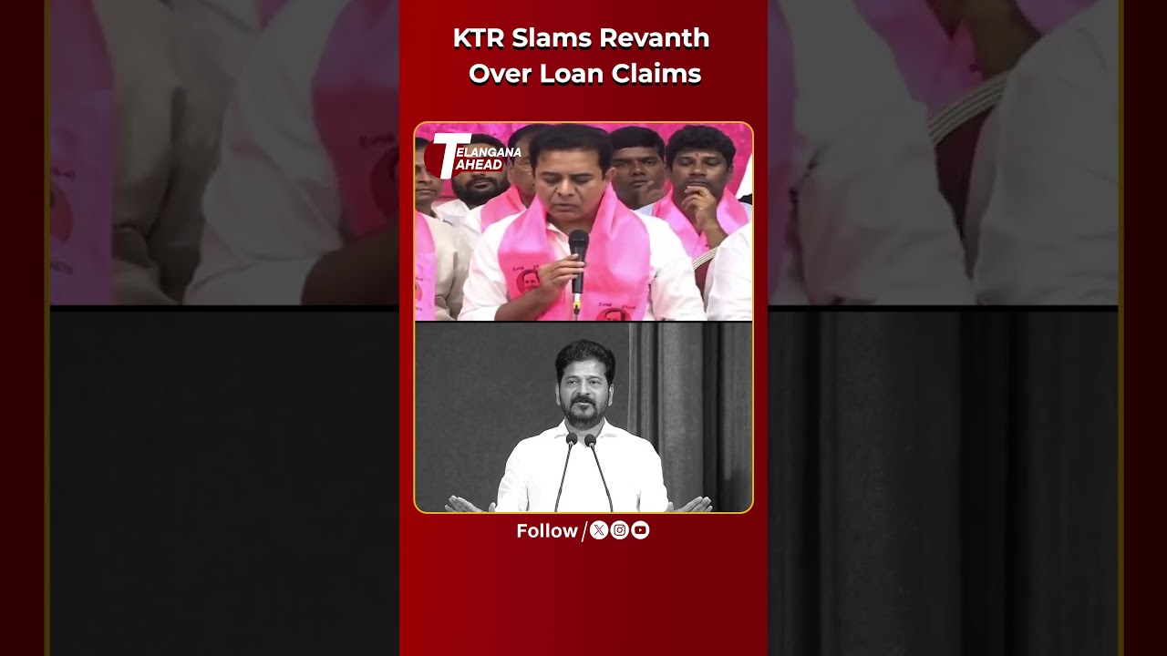 "State’s Monthly Debt Payment is Only ₹2,000 Crores" – KTR Fires Back