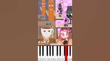 Watch 2 videos My Version vs Original | Brainrot Animation (@tieanimation) - Octave Piano Tutorial