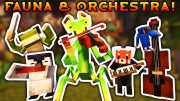 Animal Orchestra Mod! | Minecraft Mod Showcase 1.20.1