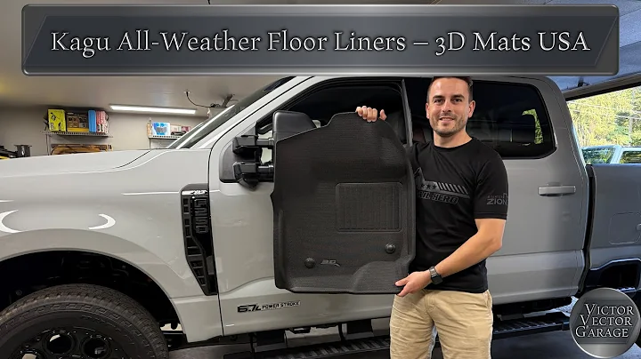 Kagu All-Weather Floor Liners – 3D Mats USA - Ford F250
