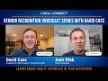 Vendor Recognition Videocast : David Cass and AxoniusX