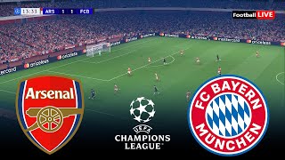 Arsenal vs Bayern Munich - UEFA Champions League 25/26 UCL | Full Match All Goals | Simulation PES