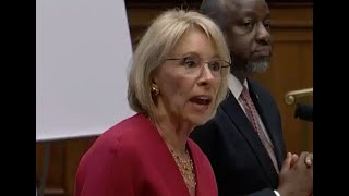 MUST-WATCH: Democrat goes viral calling Betsy DeVos corrupt to her face