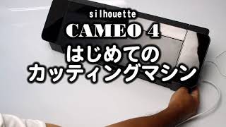 silhouette CAMEO 4, my first use.