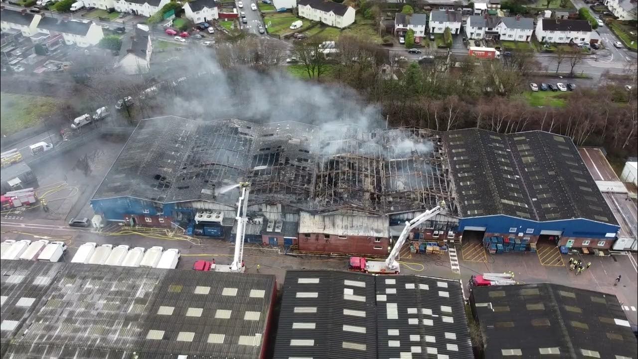 Devastation of Willenhall fire made clear in drone video YouTube
